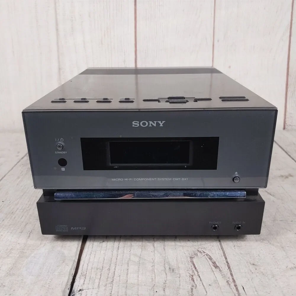 DOESN'T READ, Sony HCD-CBX1 Micro Component System CD Player Radio - PARTS ONLY